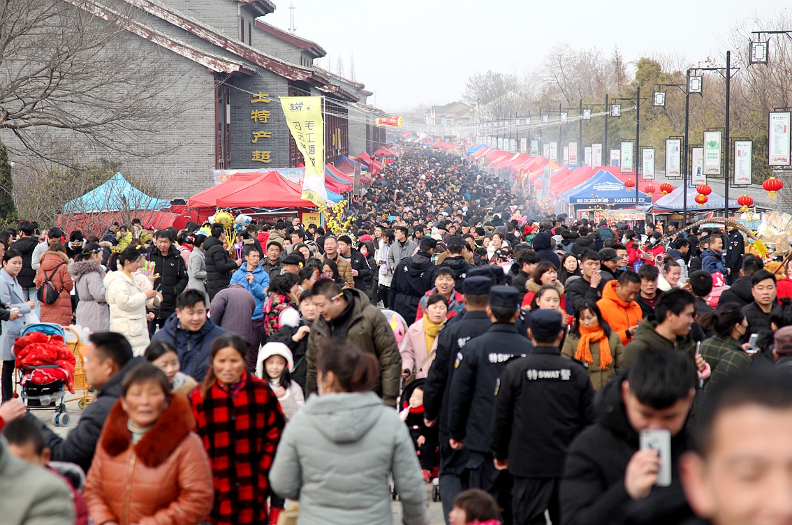 市公安局圆满完成2018年皂河庙会安保任务-宿迁市公安局